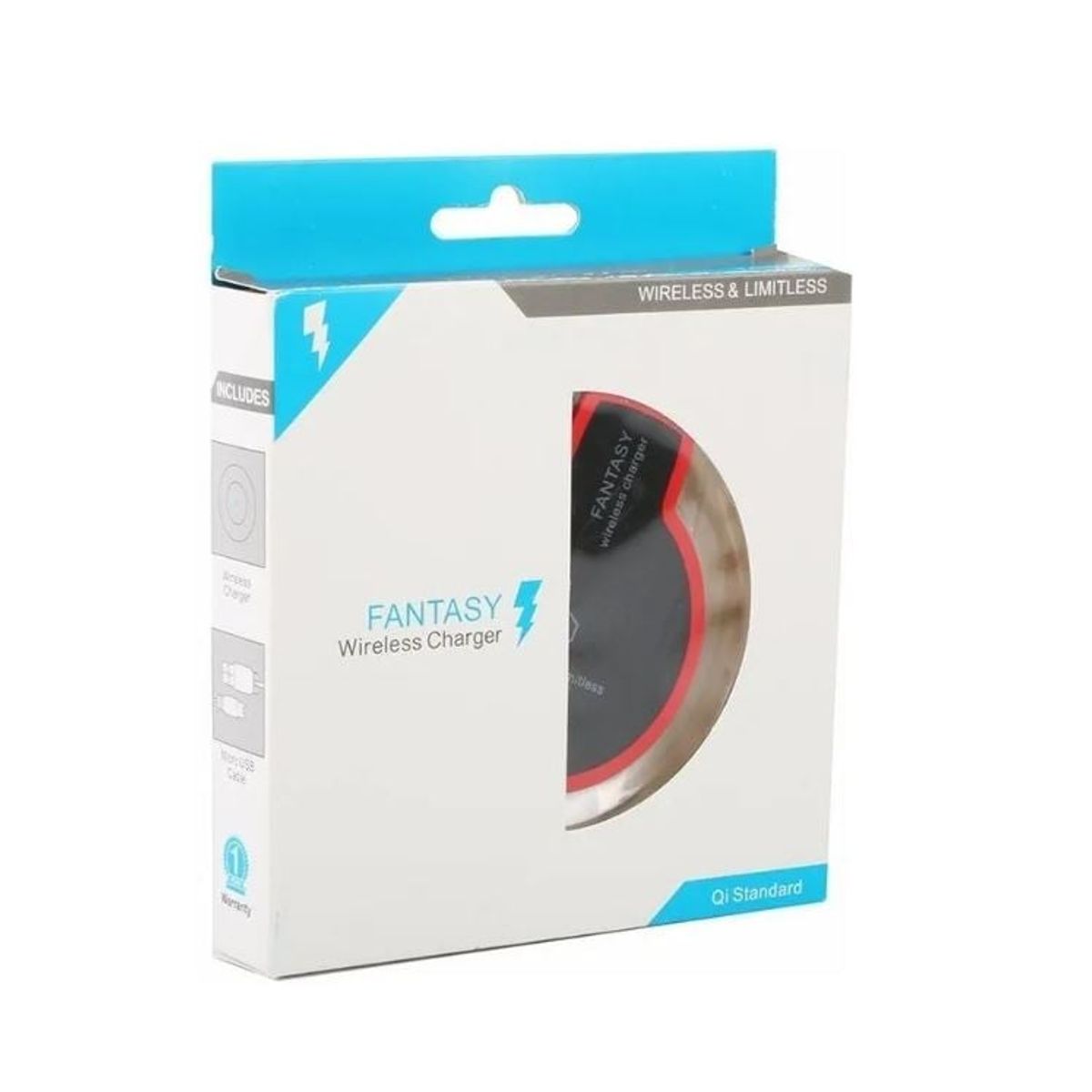 GENERICO - Fantasy Cargador Inalámbrico Qi Estándar inalámbrico