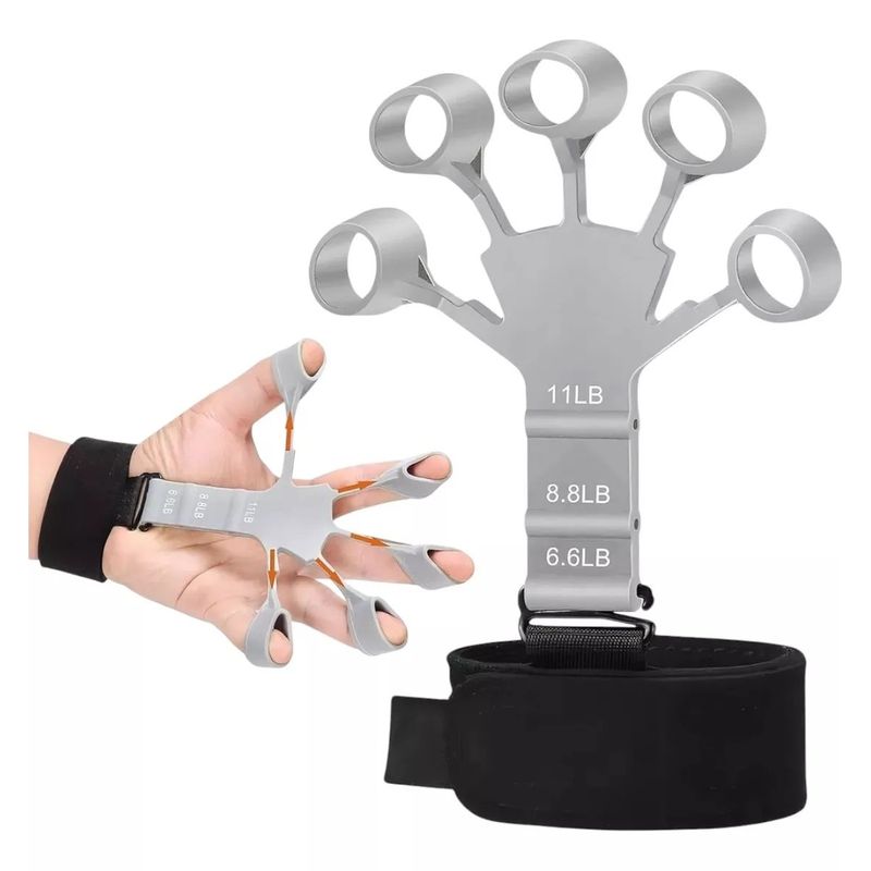 GENERICO - Ejercitador De Dedos Mano Fortalecedor Hand Grip Regulable