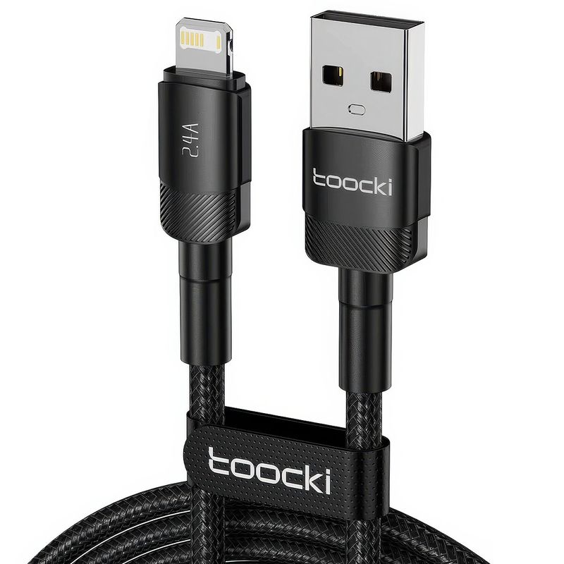 GENERICO - Cable USB A a Lightning Carga Rápida 20W iPhone y iPad