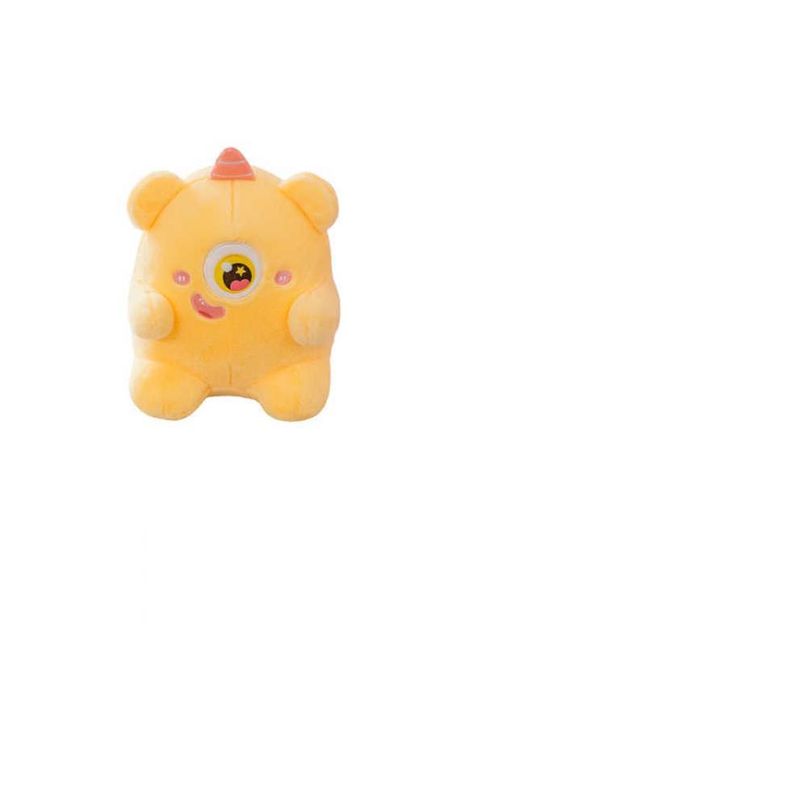 GENERICO - Peluche Muñeco Mostruo Amarillo18cm