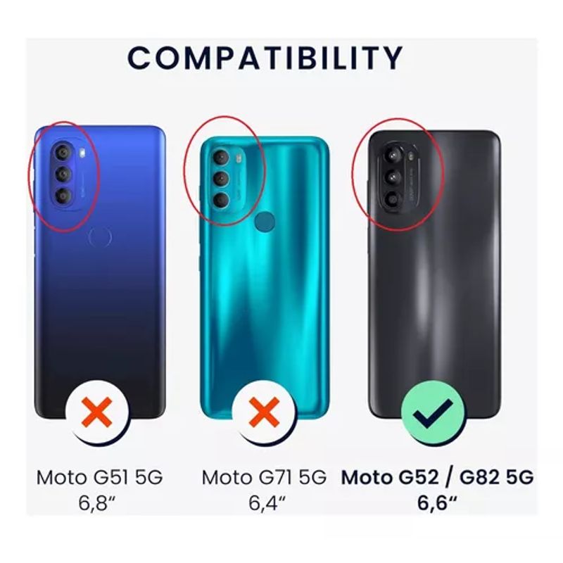 GENERICO - Carcasa Anti Golpes Para Motorola Moto G82