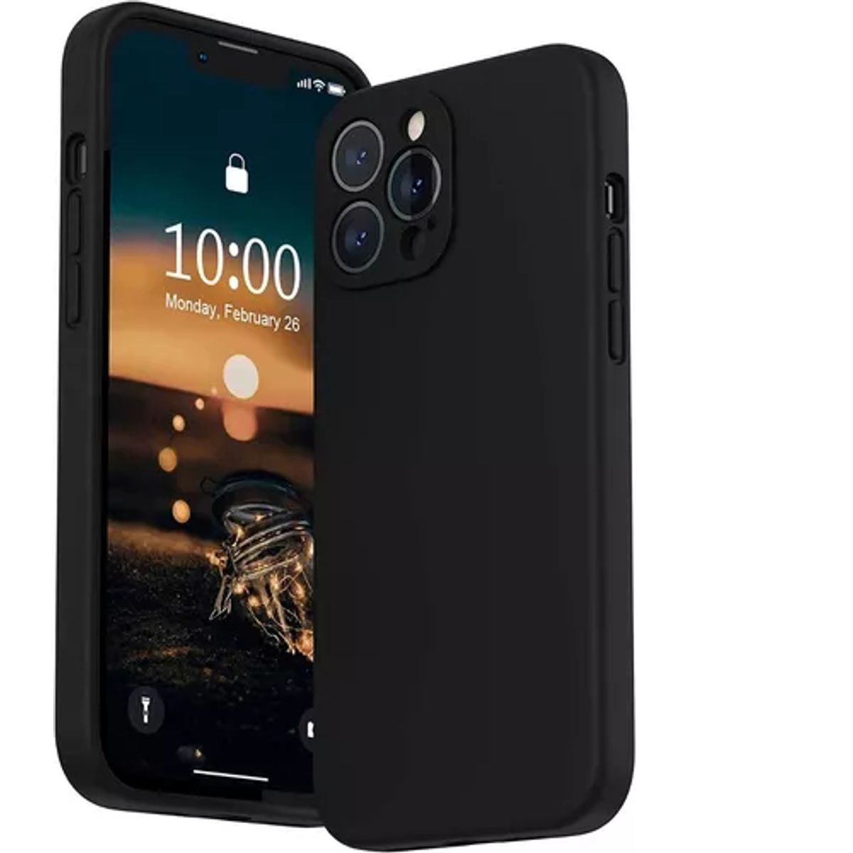 GENERICO - Carcasa Para iPhone Silicona Slim iPhone 13 Pro