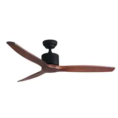 PRIMATERM - Ventilador de Techo Aviador Café Ajustable 52”