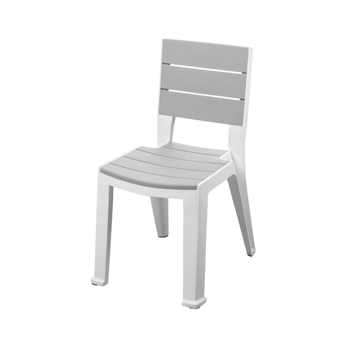 QRUBBER - Silla Exterior/interior Modelo Madeira Plateada MQ - Qrubber