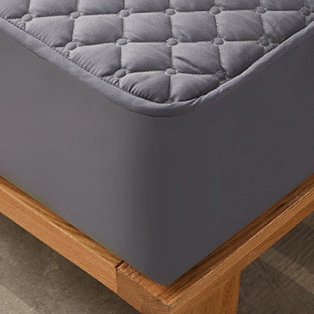 GENERICO - TOPPER IMPERMEABLE O CUBRE COLCHON 1.5 PLAZAS COLOR LISO ROSA TF