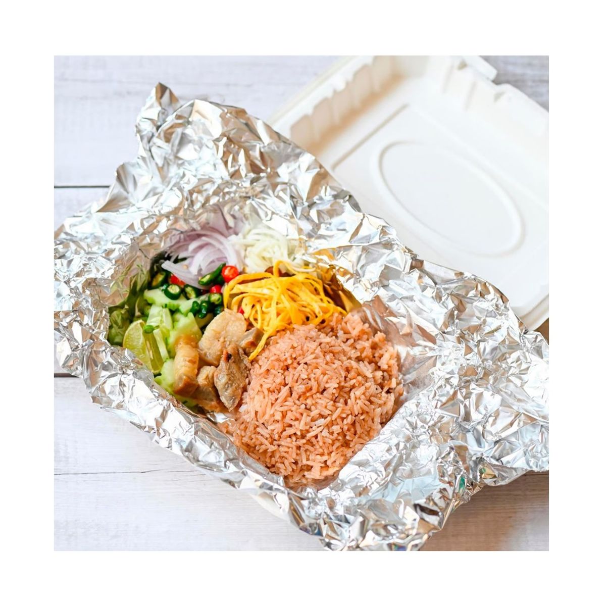 GENERICO - Papel De Aluminio 5m x 30cm