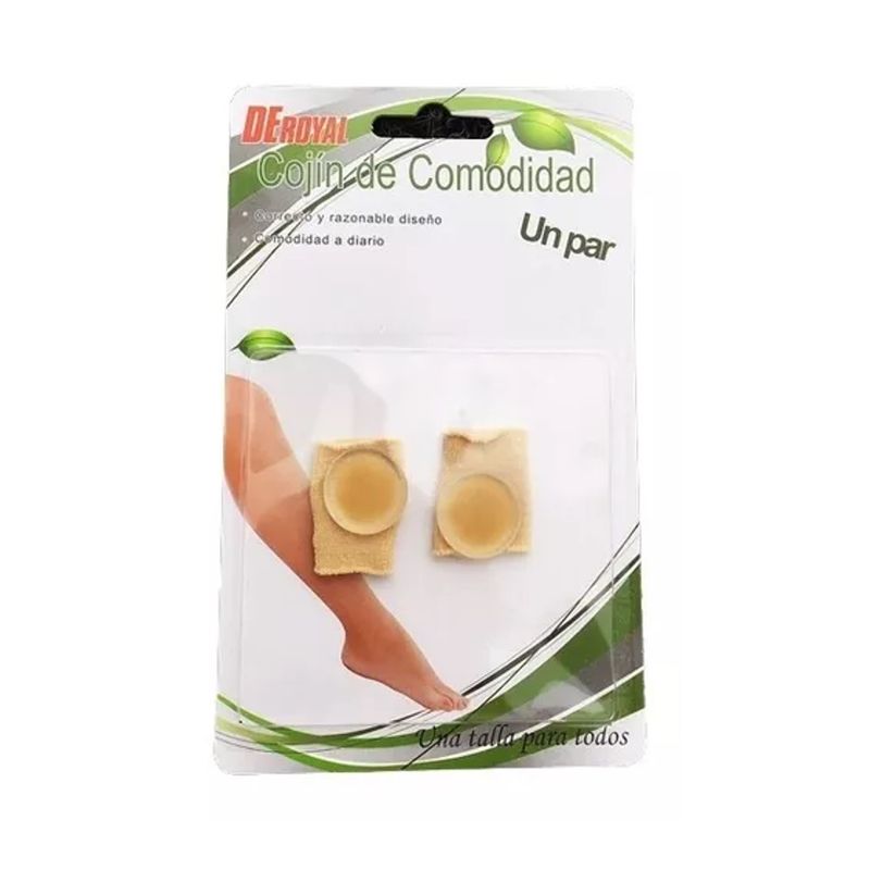 GENERICO - PAR DE PROTECTORES DE DEDOS COJIN DE COMODIDAD
