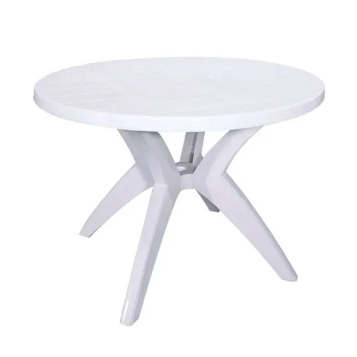 GENERICO - Mesa plástica redonda 92x70cm Bighouse