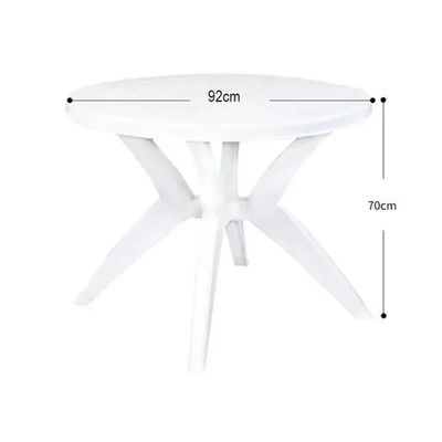 Imagen 2 del producto Mesa plástica redonda 92x70cm Bighouse