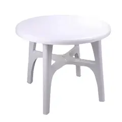 GENERICO - Mesa plástica redonda 90x73cm Bighouse