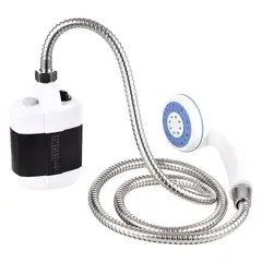 GENERICO - Ducha portátil para acampar con bomba recargable