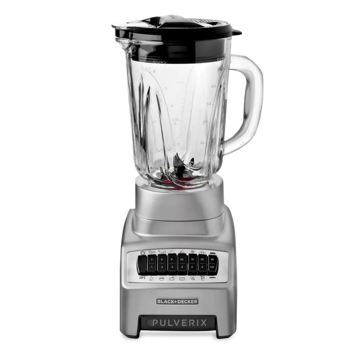 BLACK+DECKER - Licuadora Black+Decker 700Watt 1.5lts 6 Aspas BL1140MS-CL