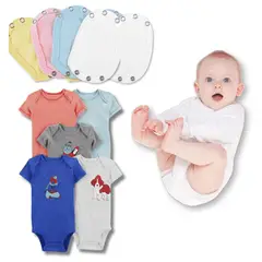 TEDMIMAK - Pack 5 Unidades Extensor Body Bebé +Pack 5 Bodys Niño Azul Marinero