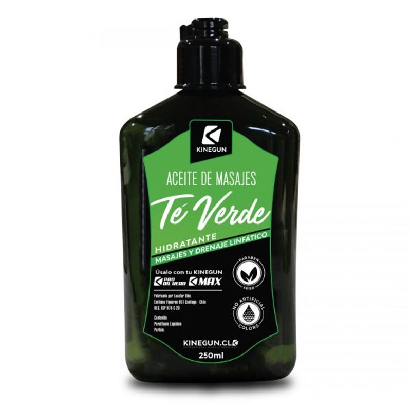 KINEGUN PRO - Aceites de Masajes - Aroma TÉ VERDE