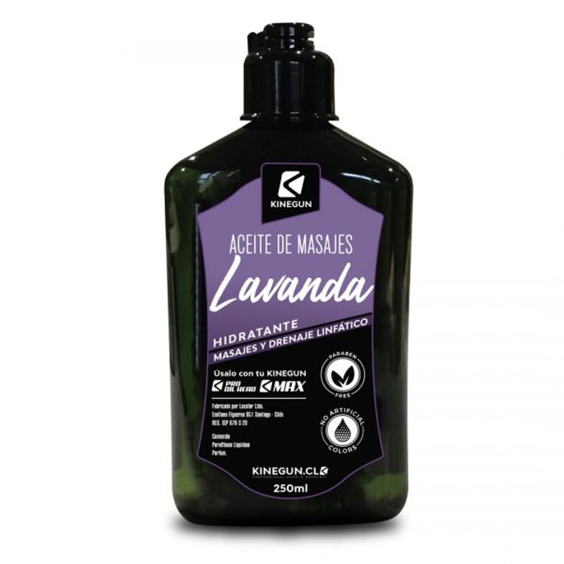 KINEGUN PRO - Aceites de Masajes - Aroma LAVANDA