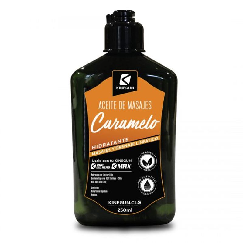KINEGUN PRO - Aceites de Masajes - Aroma CARAMELO