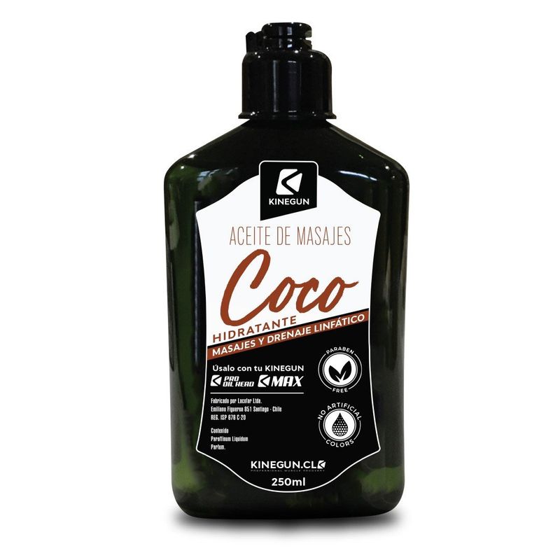 KINEGUN PRO - Aceites de Masajes - Aroma COCO