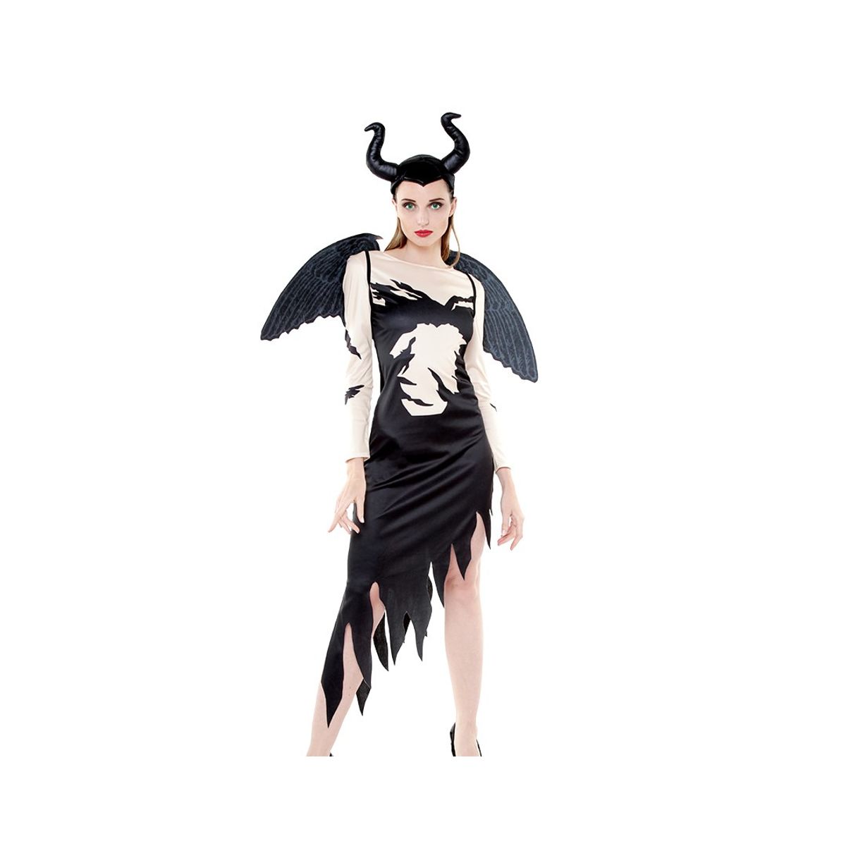 GENERICO - TRAJE BRUJA MALEF L TRAJE BRUJA MALEF L 3 MESES DE GARANTIA