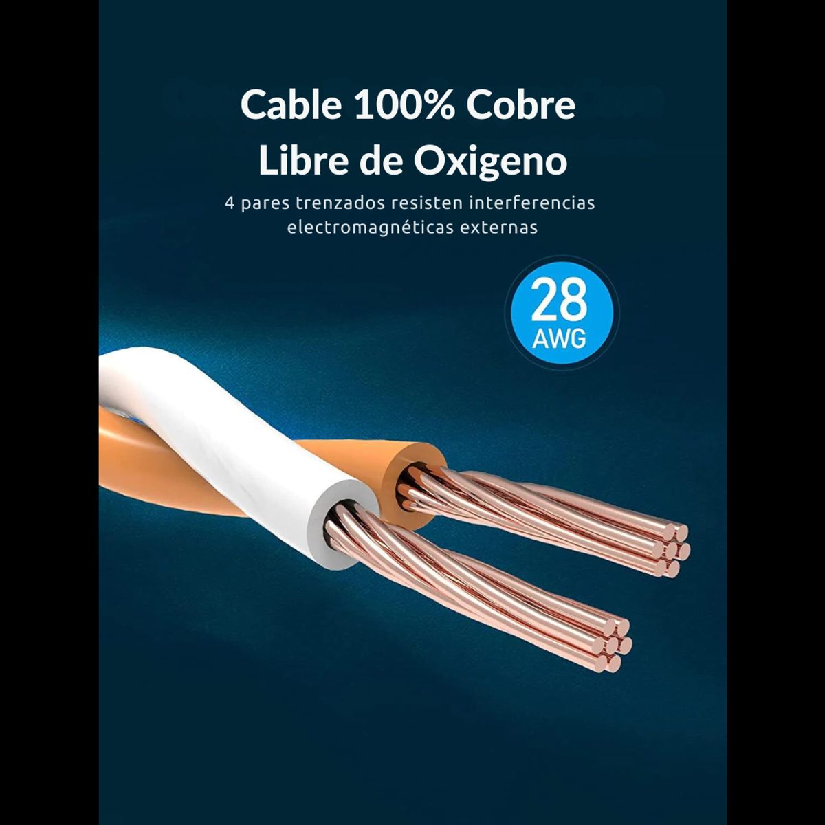 VENTION - 20 Mts. Cat8 Sftp 40gbps. Cable Red Ethernet Rj45. Vention