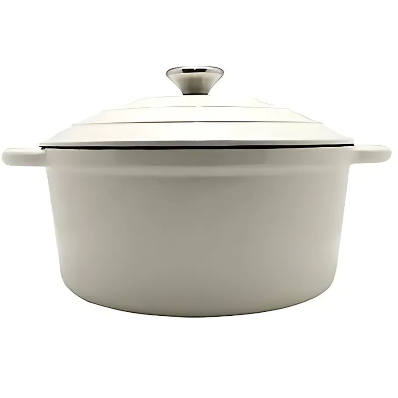 KEEP - Olla Iron Cast Keep 26 Cm Hierro Antiadherente  Blanca