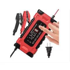 GENERICO - 7-etapas 10a 12v 24v Cargador De Baterias Portátil Auto Moto