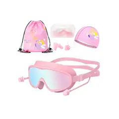 GENERICO - Gafas Goggles Natación Para Niños Antivaho Protección 6 En 1