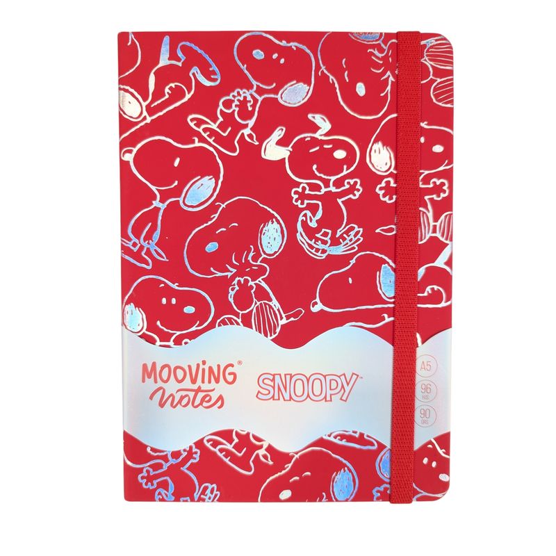 MOOVING - NOTES A5 TAPA DURA SNOOPY