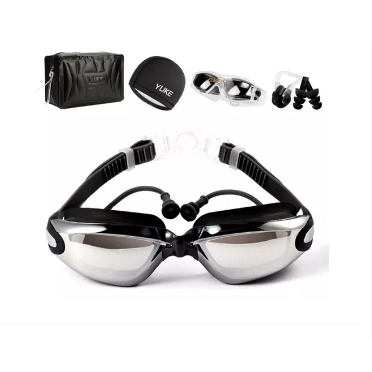 GENERICO - 6 En 1 Kit Gafas De Natación Sin Fugas Protección Uv