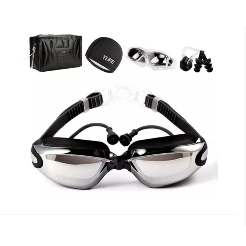 GENERICO - 6 En 1 Kit Gafas De Natación Sin Fugas Protección Uv