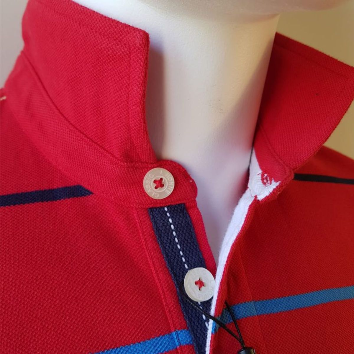 LHONNE CLASSIC - Polera Jockey Club Red Rojo