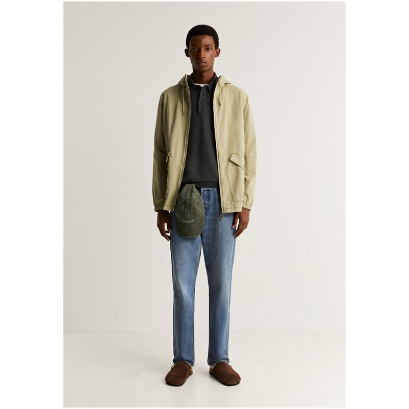 SCALPERS - Chaqueta Efecto Lavado Light Khaki
