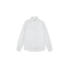 SCALPERS - Camisa Lino Rayas Green Stripes