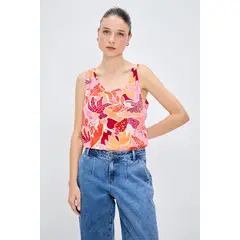 IO - Blusa Fantasia Rojo
