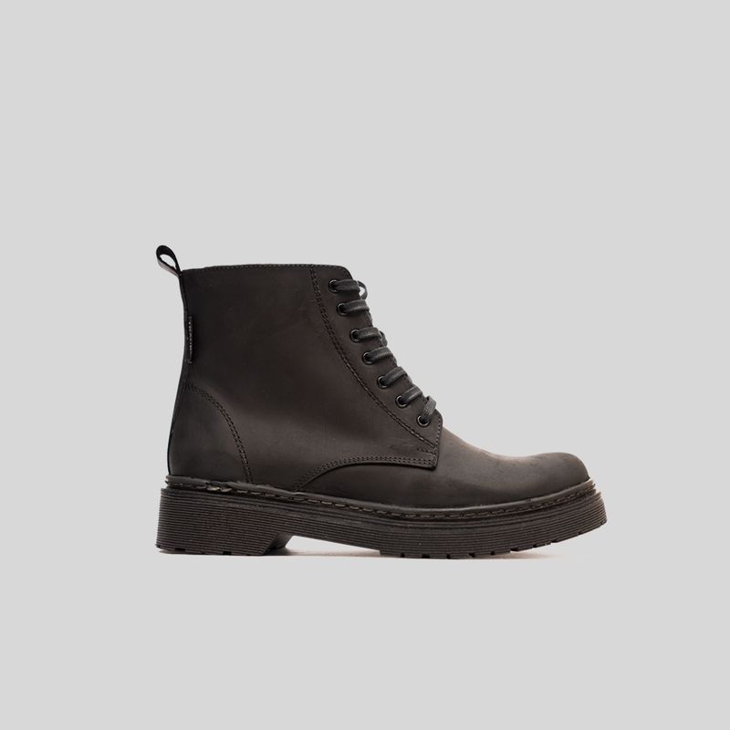 TRAUKO - Zapato Mujer Cuero Negro Trauko Milano