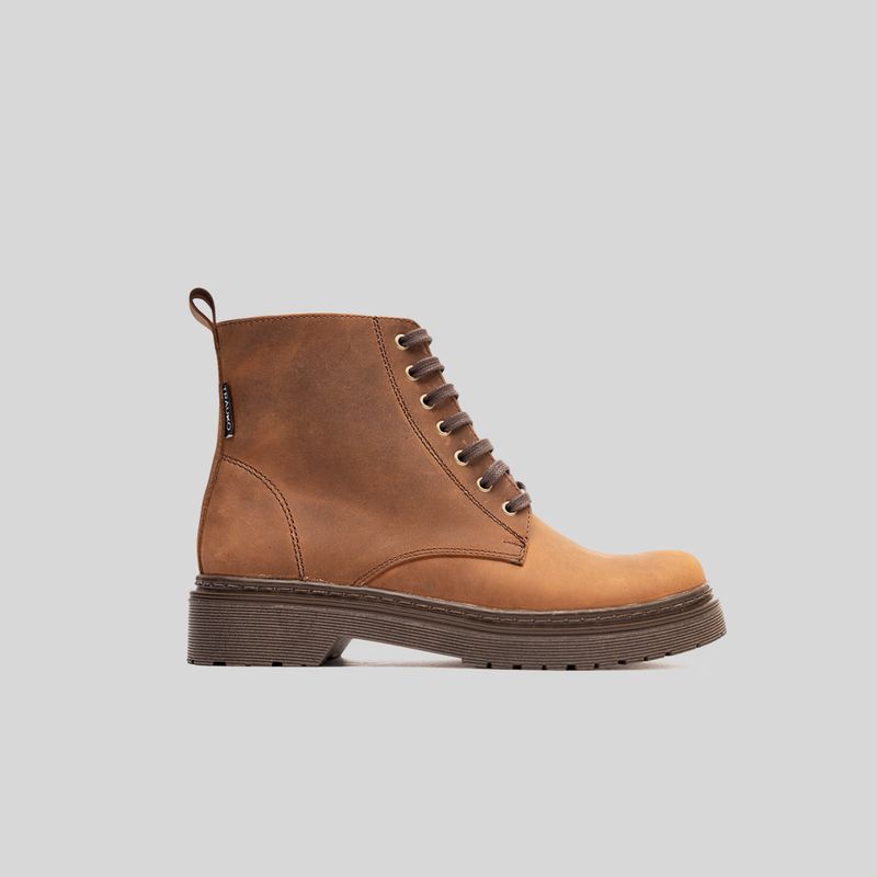 TRAUKO - Zapato Mujer Cuero Café Trauko Milano