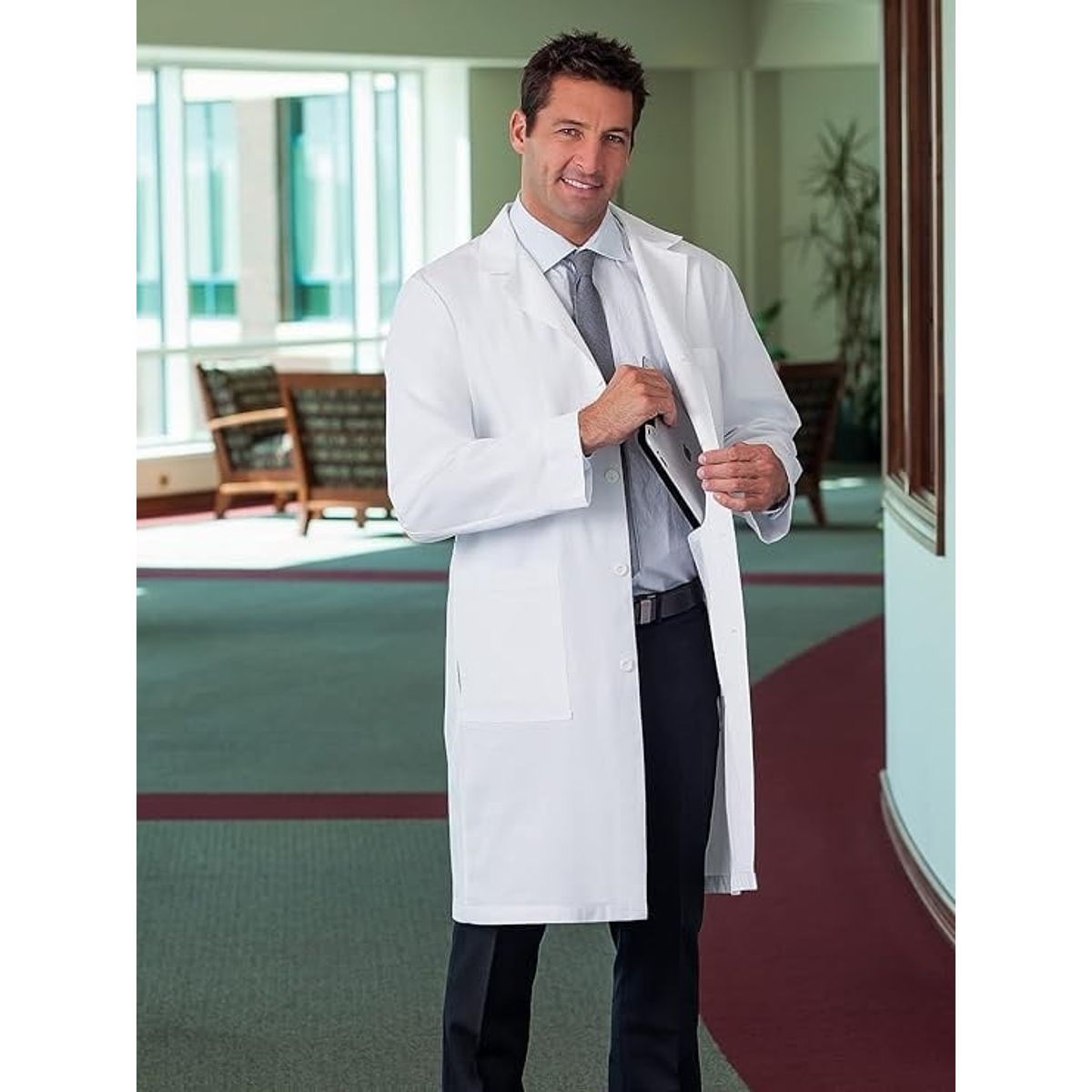 UNIFORMA - cotona hombre blanco Industrial Institucional escolar