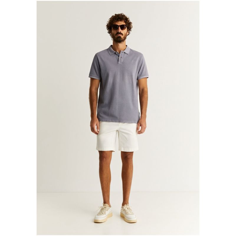SCALPERS - Bermudas Clásicas Off White