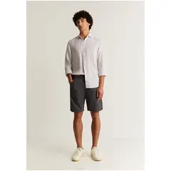 SCALPERS - Bermudas Cinturilla Elástica Blue Havana