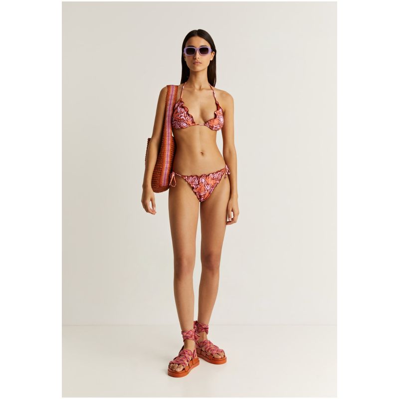 SCALPERS - Bikini Print Lazadas Laterales Pink