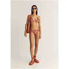 SCALPERS - Bikini Print Lazadas Laterales Pink