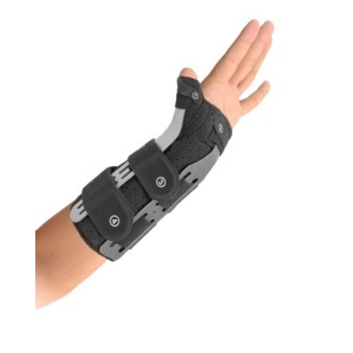BLUNDING - Muñequera,Ortesis de muñeca y dedo pulgar derecho - Gris - Talla XL