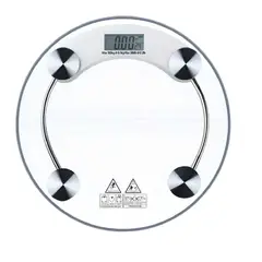 DBLUE - Balanza Pesa Digital Vidrio Templado Uso Domestico