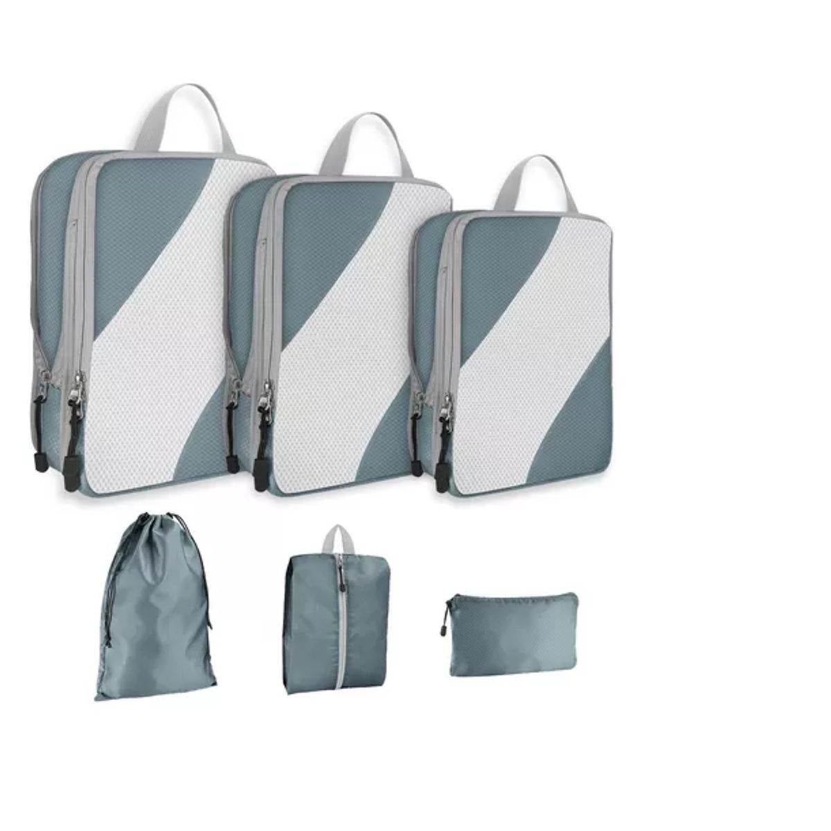 GENERICO - Bolsas Organizadoras De Compresión Para Maleta, 6 Piezas