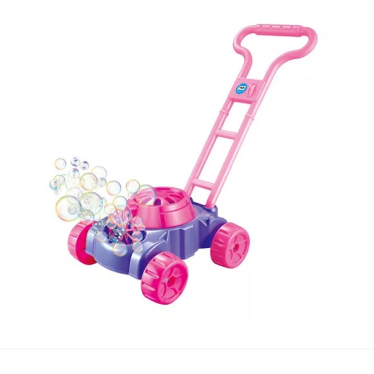 GENERICO - Carrito Caminador Lanza Burbujas Rosado