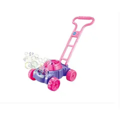 GENERICO - Carrito Caminador Lanza Burbujas Rosado