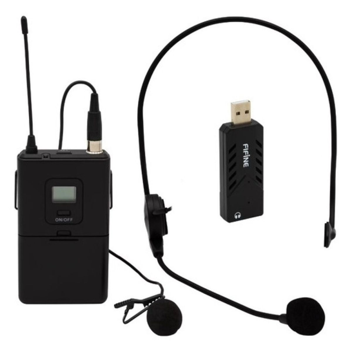 FIFINE - Micrófono Fifine K031b Condensador Cardioide