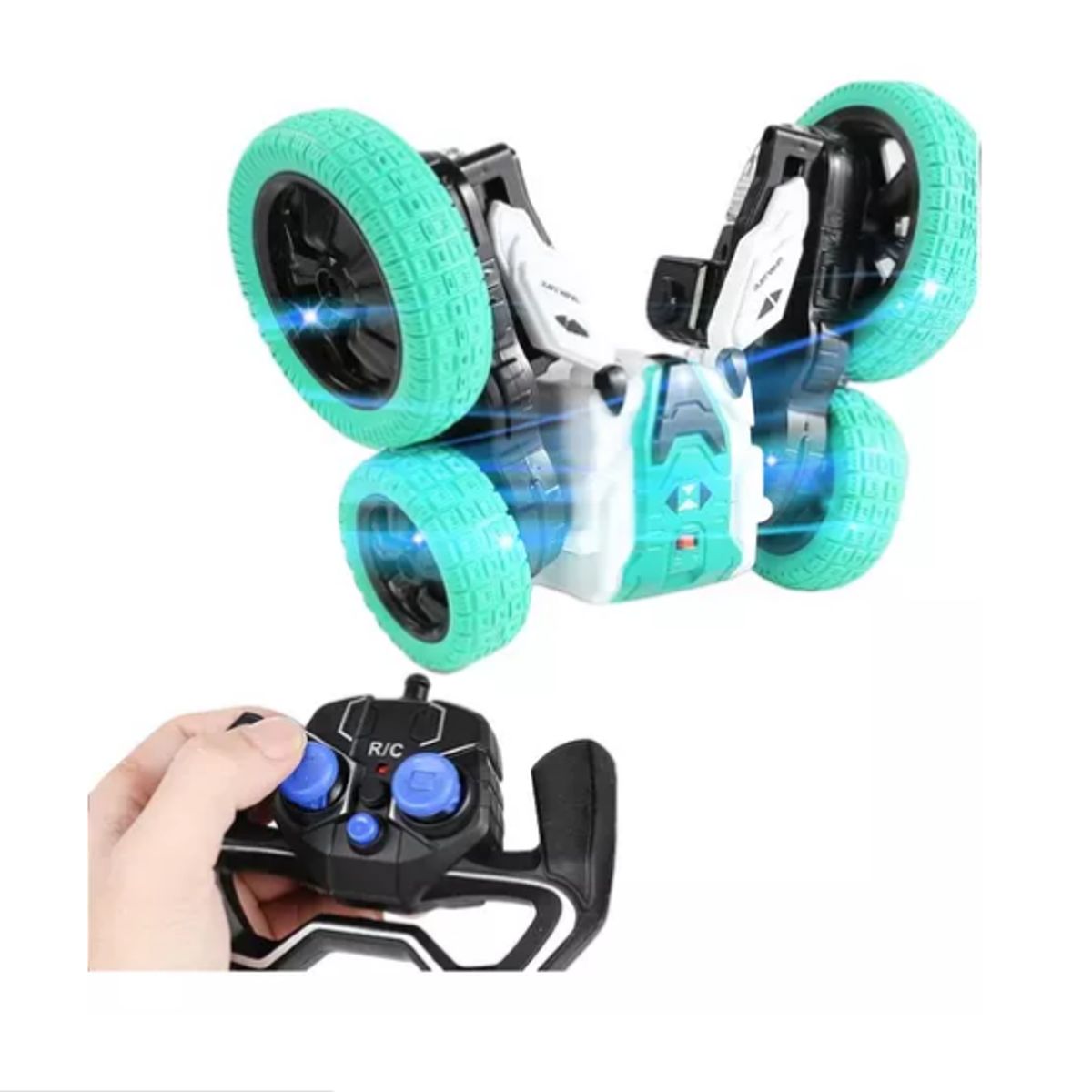 GENERICO - Autito Acrobacias Control Remoto Por Brazalete Giros 360