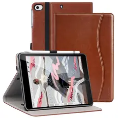 GENERICO - Funda ecocuero café Tablet iPad Mini 5 2019 revisa tu modelo