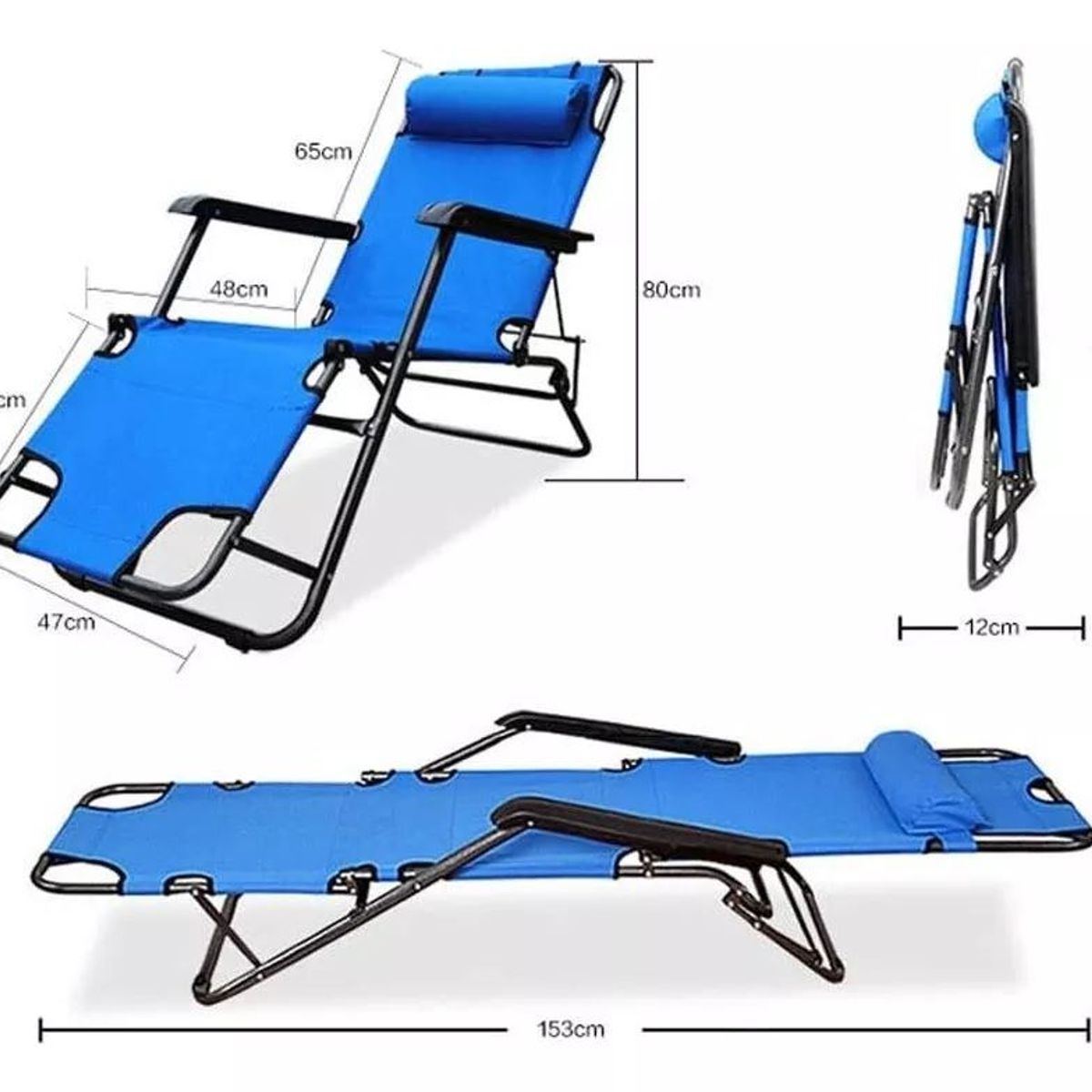 GENERICO - Silla De Camping Plegable