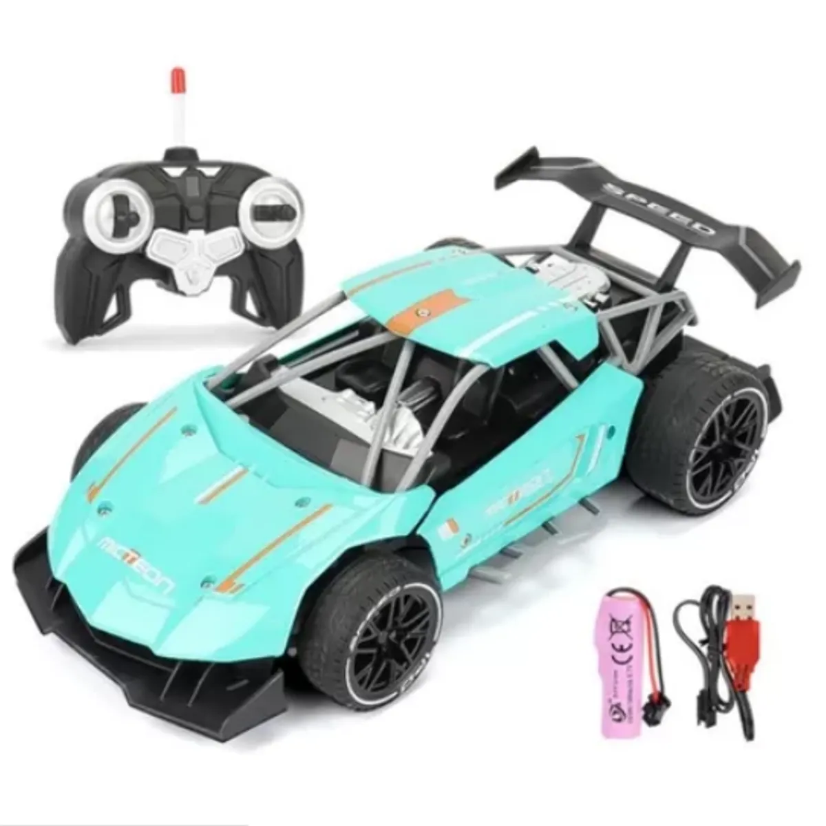 GENERICO - Auto De Derrape A Control Remoto De Metal